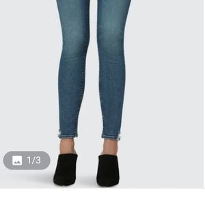 Hudson high waist skinny ankle jeans